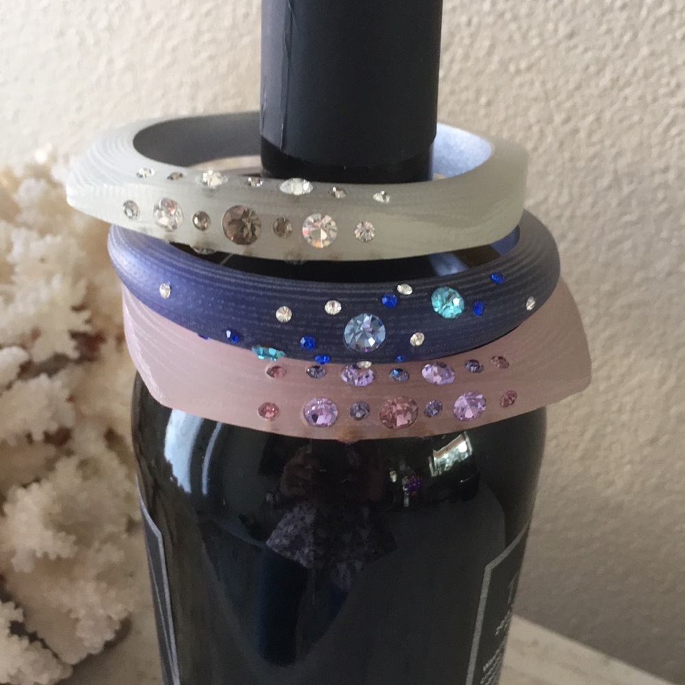 3 Lucite Bangle Bracelets Similar to Alexis Bittar offered as a set of 3